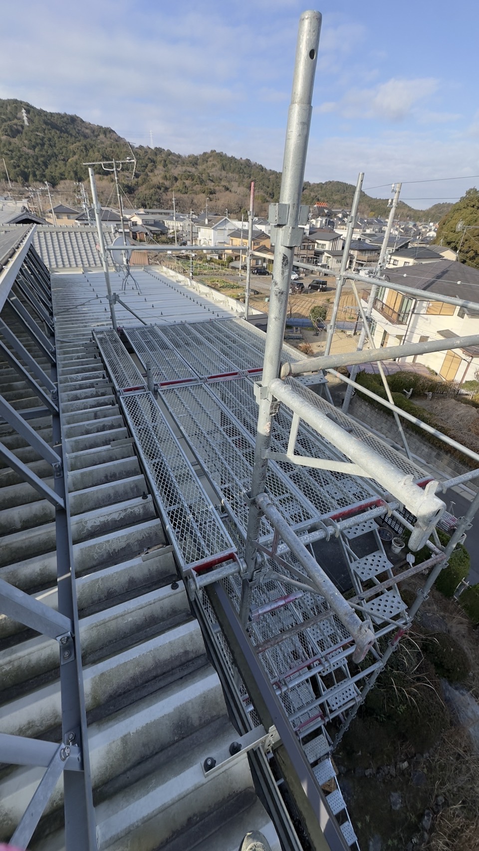 岡崎市のステージ足場